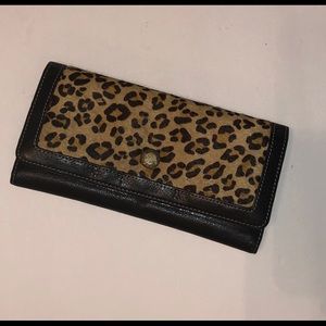 Franco Sarto Black Leather Wallet